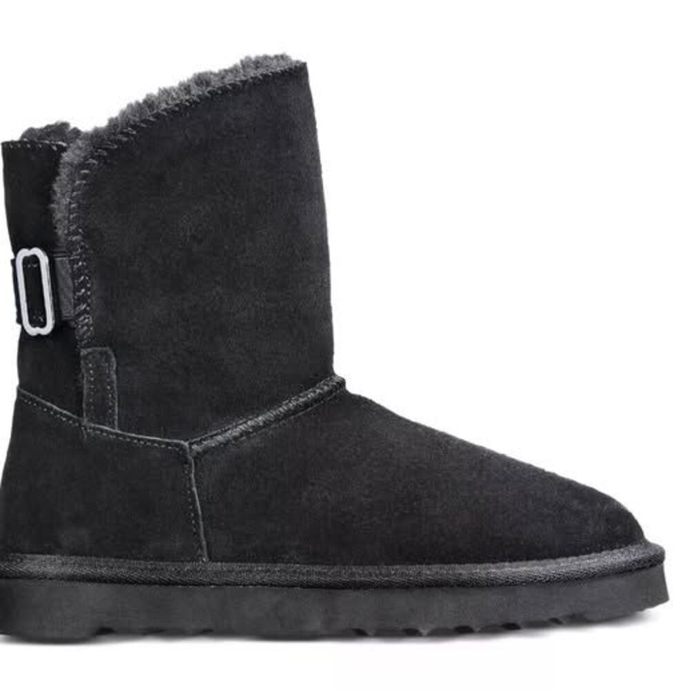 Size 5 Style & co Teeny Black Suede Boots